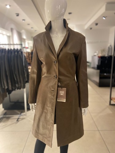 Trench donna vera pelle - trench,
