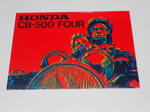 Honda 500 four - 500, depliant