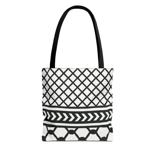 Palestinian kuffiyeh tote bag - palestinian,