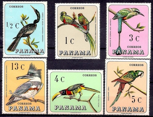 Panama 1967 nativo uccelli - 1967,