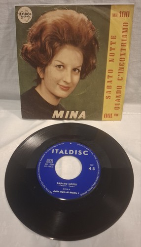 Mina sabato notte italdisc - sabato, (italdisc