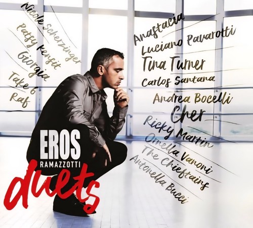 Eros ramazzotti duets vinyl - ramazzotti,
