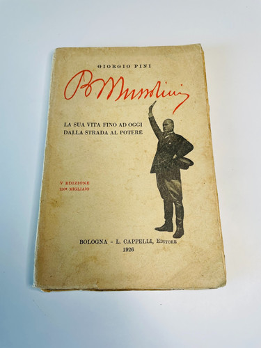 Pini benito mussolini la - g., pini,