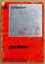 Libretto uso e manutenzione