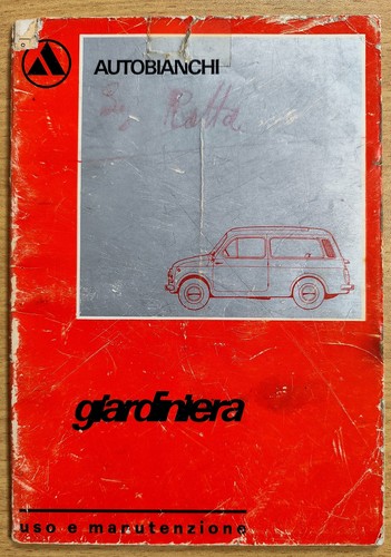 Libretto uso manutenzione - libretto, e
