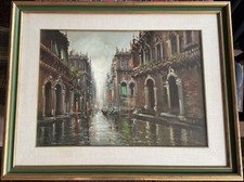 Quadro Olio Su Tela - Veduta