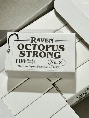 Raven octopus hooks - hooks,, taglia
