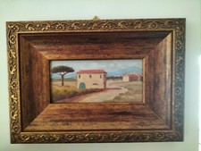 Dipinto olio su tavoletta