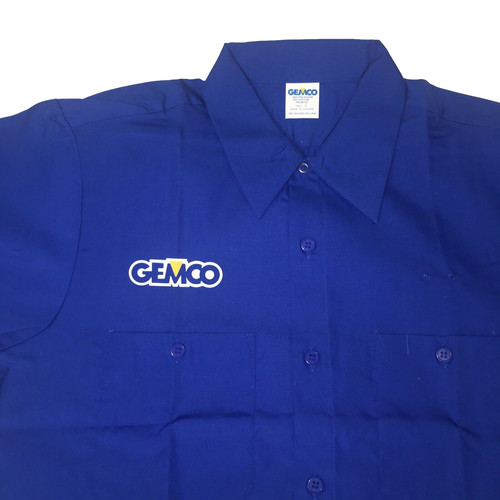 Camicia uniforme blu - , vintage