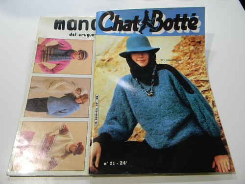 Two vintage knitting - , magazines