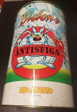 LUPO ALBERTO - CESTO / PORTAOMBRELLI / BIDONE ANTISFIGA - VINTAGE DA COLLEZIONE