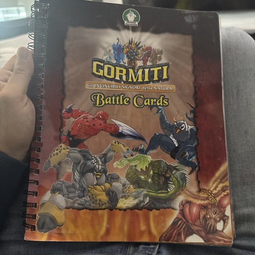 Album gormiti battle cards - battle, con