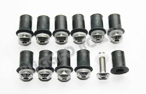 Kit raccordi carene xrv650 - raccordi,