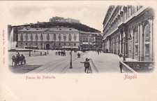CARTOLINA DI NAPOLI ,PIAZZA