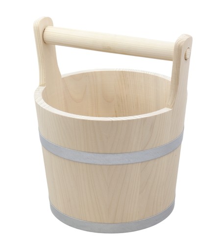 Secchio sauna legno con - sauna,