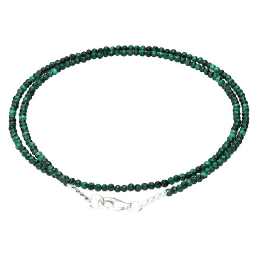 Collana perle malachite - collana, di
