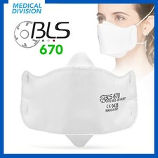 20 Mascherine FFP2 senza valvola certificate dispositivo medico BFE 99,5%