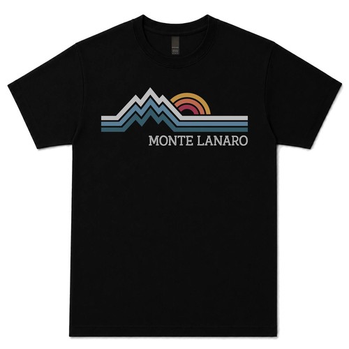 Maglietta monte lanaro - monte, logo