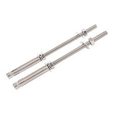 Bulloni di Ancoraggio Espansione 100p M6 x150mm Bilancia Pesce Geco Interno A2 Acciaio Inox