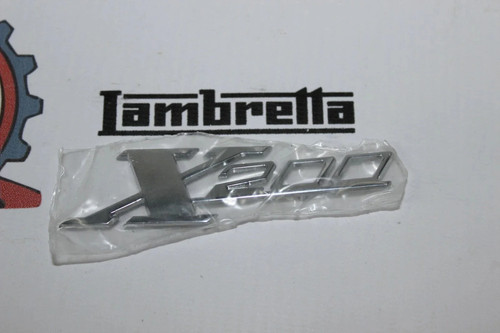 Scritta 200 anteriore - scritta,