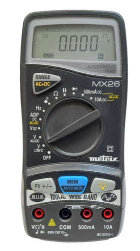 Multimètre metrix trms - multimètre,