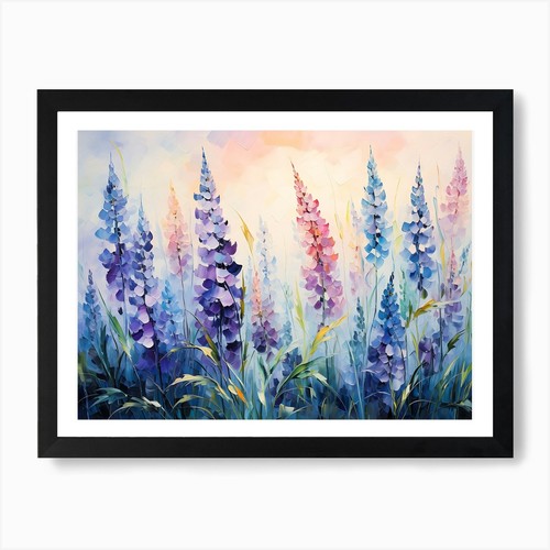 Lupins stampa artistica - 3,