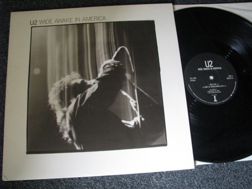 Wide awake america lp - u2-wide, in