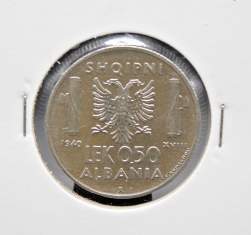 Moneta 1940 albania - moneta, italiana