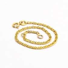 Bracciale oro 18 kt uomo/donna 18 carati 750/1000 gioiello unisex elegante