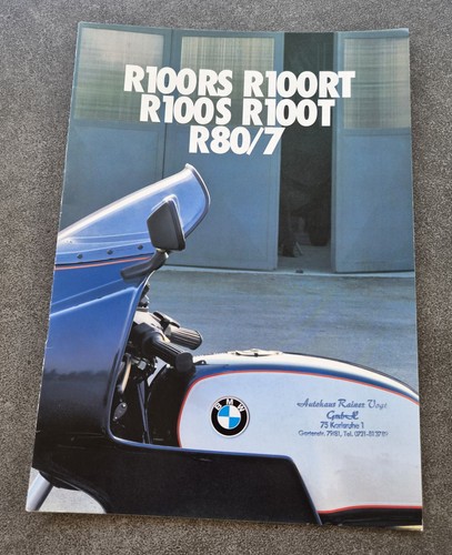 Bmw r100rs r100rt r100s r100t - bmw,