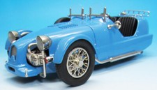 Lomax Citroen 2 CV 3 ruote 03 blu 1/18 lega di stagno e resina modello finito