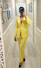 tailleur donna giallo tg M