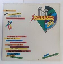 SANREMO 85 -- LP vinile Italia 1985 - Prima stampa