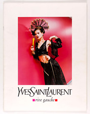 KATE MOSS Yasmeen Ghauri YSL Lookbook HELMUT NEWTON Yves Saint Laurent SS 1993