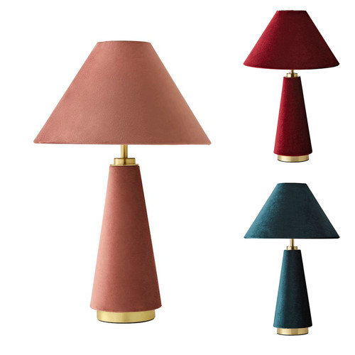 Lampada tavolo velluto - lampada, da