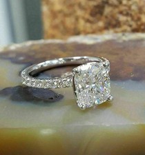 1.85Ct Lab-Created Solitaire