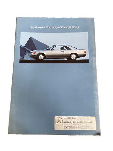 Brochure mercedes classe - brochure, e