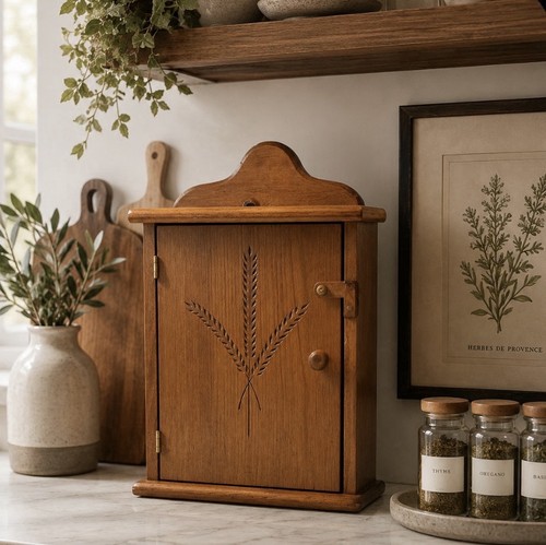 Mobiletto vintage legno - mobiletto,