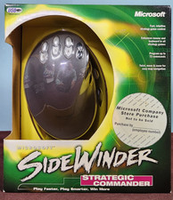 Microsoft Sidewinder Strategic Commander Controller di Gioco USB PC Vintage Nuovo