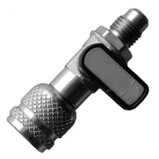 RUBINETTO RACCORDO PER BOMBOLA GAS FREON R600 da 450gr DA 1-4