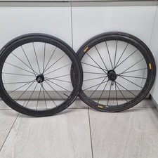 MAVIC COSMIC PRO CARBON SSC SET RUOTE 700c SHIMANO 11 VELOCITÀ BICI TUBOLARE