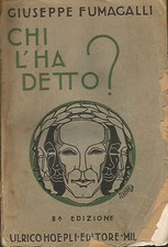 CHI L HA DETTO ? di Giuseppe