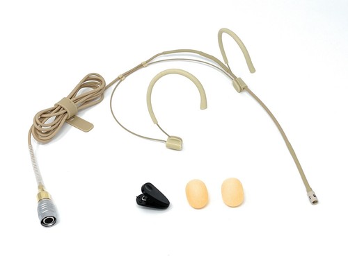 Microfono auricolare beige