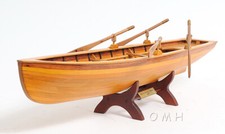 Boston Tender Boat Model | Barca a remi in legno fatta a mano | Regalo nautico classico