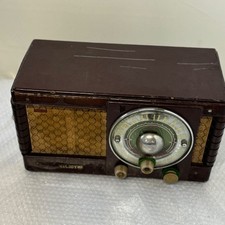 Radio d'epoca a valvole MELODYNE spazzatura Izumi elettrica retrò Giappone Showa decorazione epoca