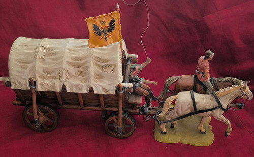 Chariot guerre médiéval - guerre,