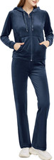 Tuta sportiva donna velluto - sportiva,