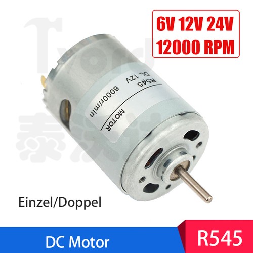 R545 motore 12v 24v - dc,