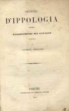 GHERARDI Giuseppe. OPUSCOLI