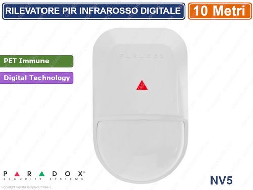 Paradox nv5 rilevatore pir - rilevatore,